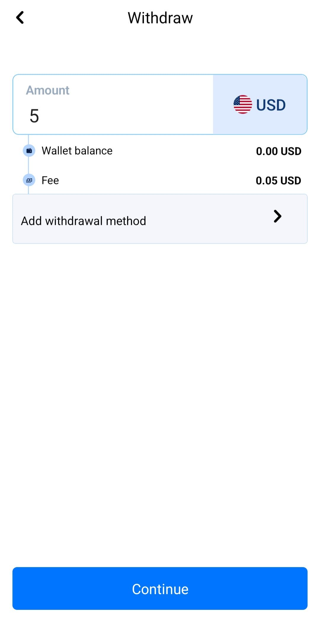 Afriex Withdraw Money
