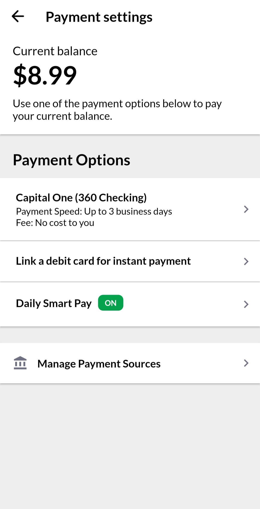 Atlas Payment Options