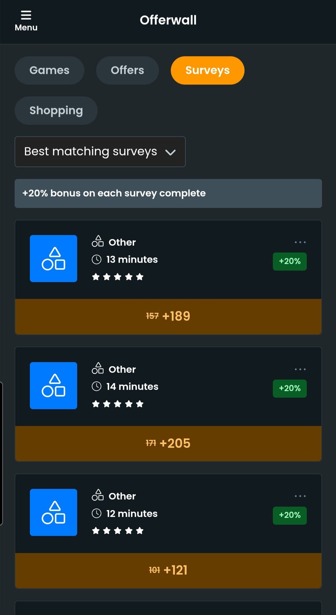 Bigcashweb Take Surveys
