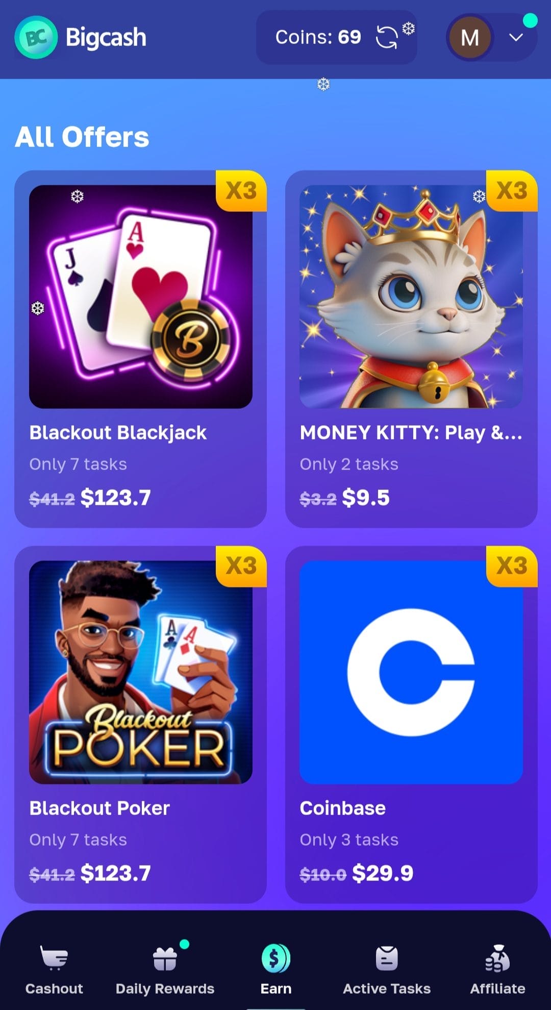 Bigcashweb All Offers