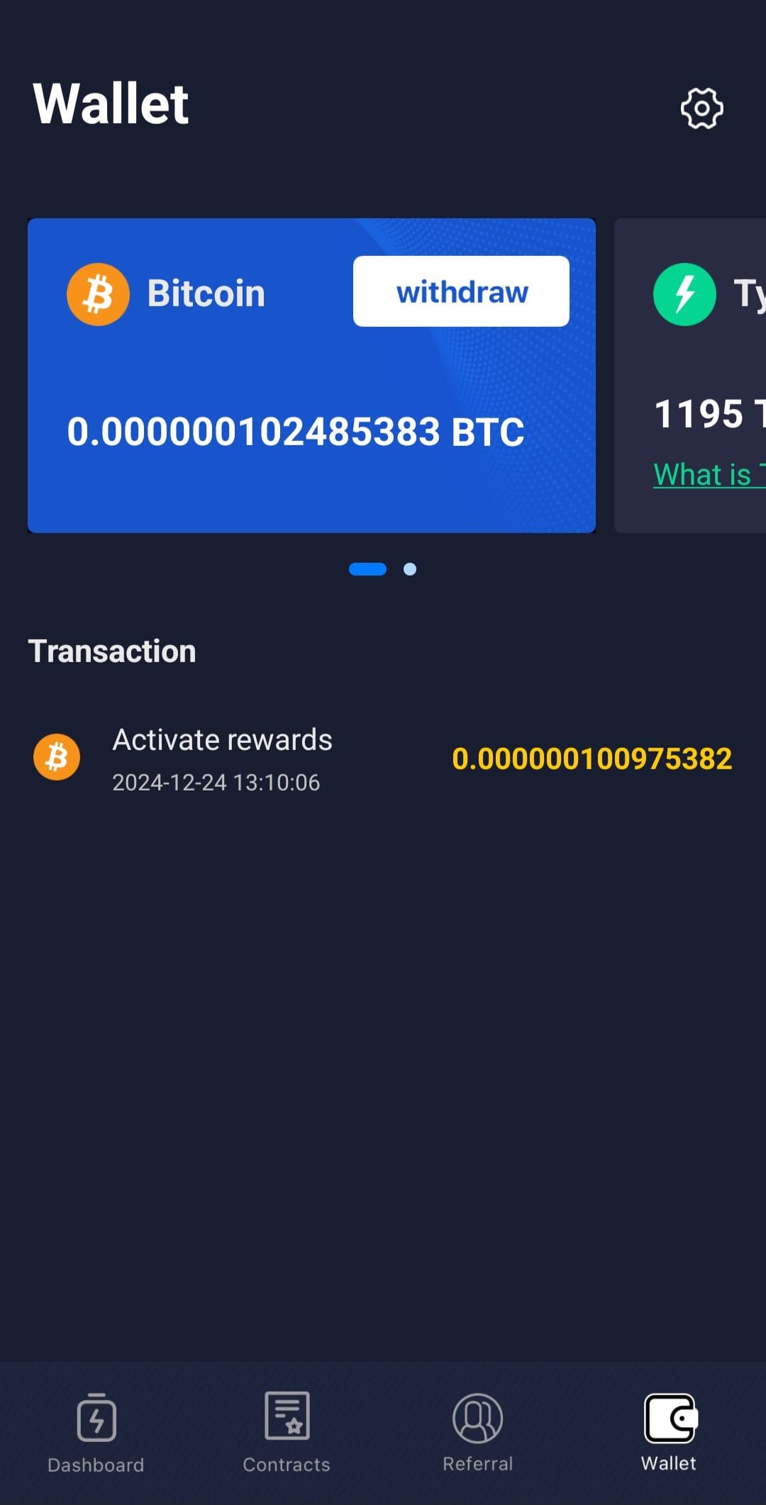 BitTycoon Wallet
