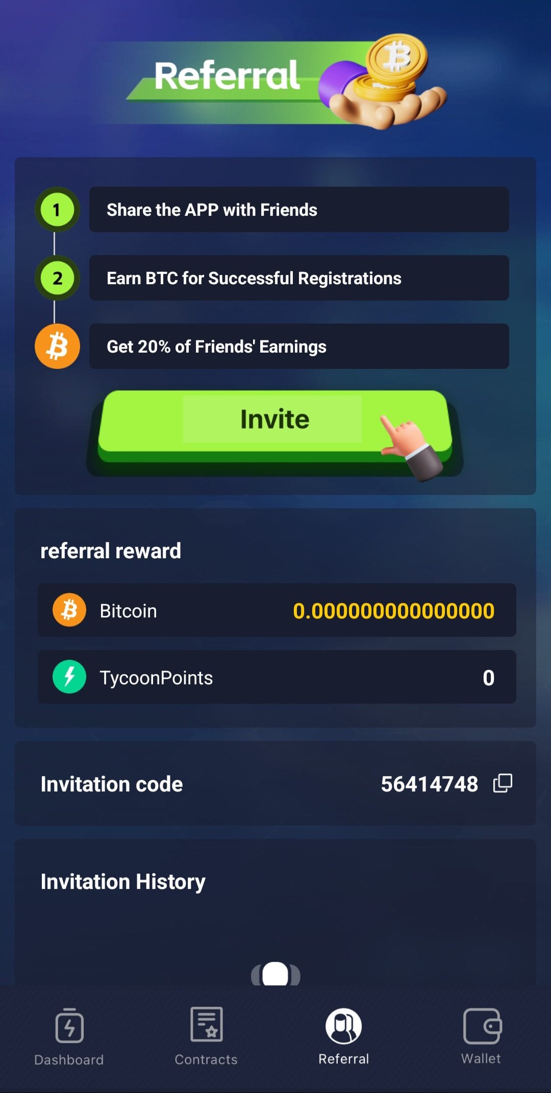 BitTycoon Referral Code