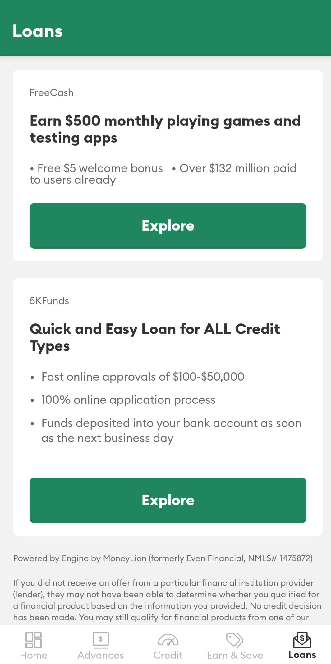 Brigit Loans