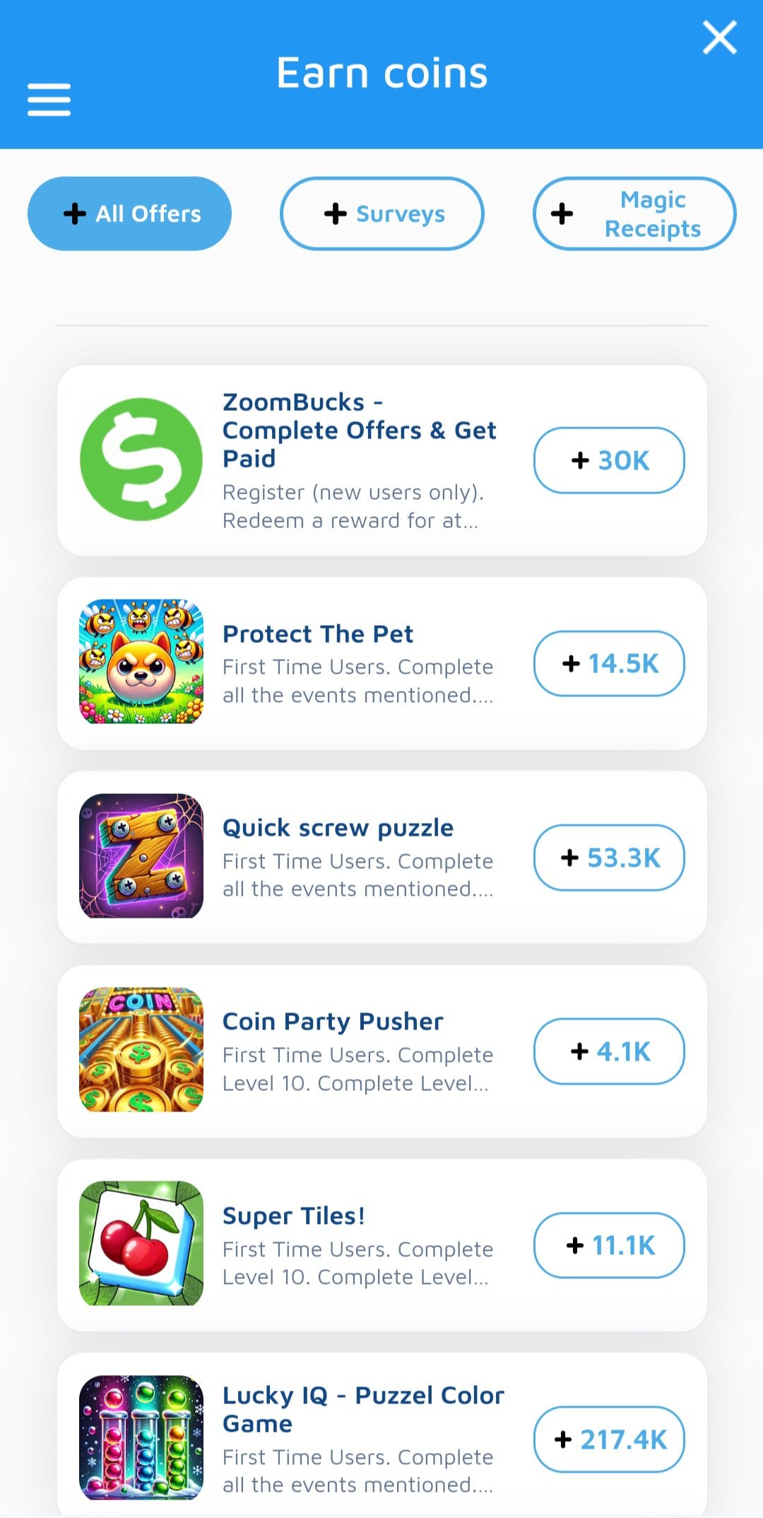 Cash Romeo Earn Coins