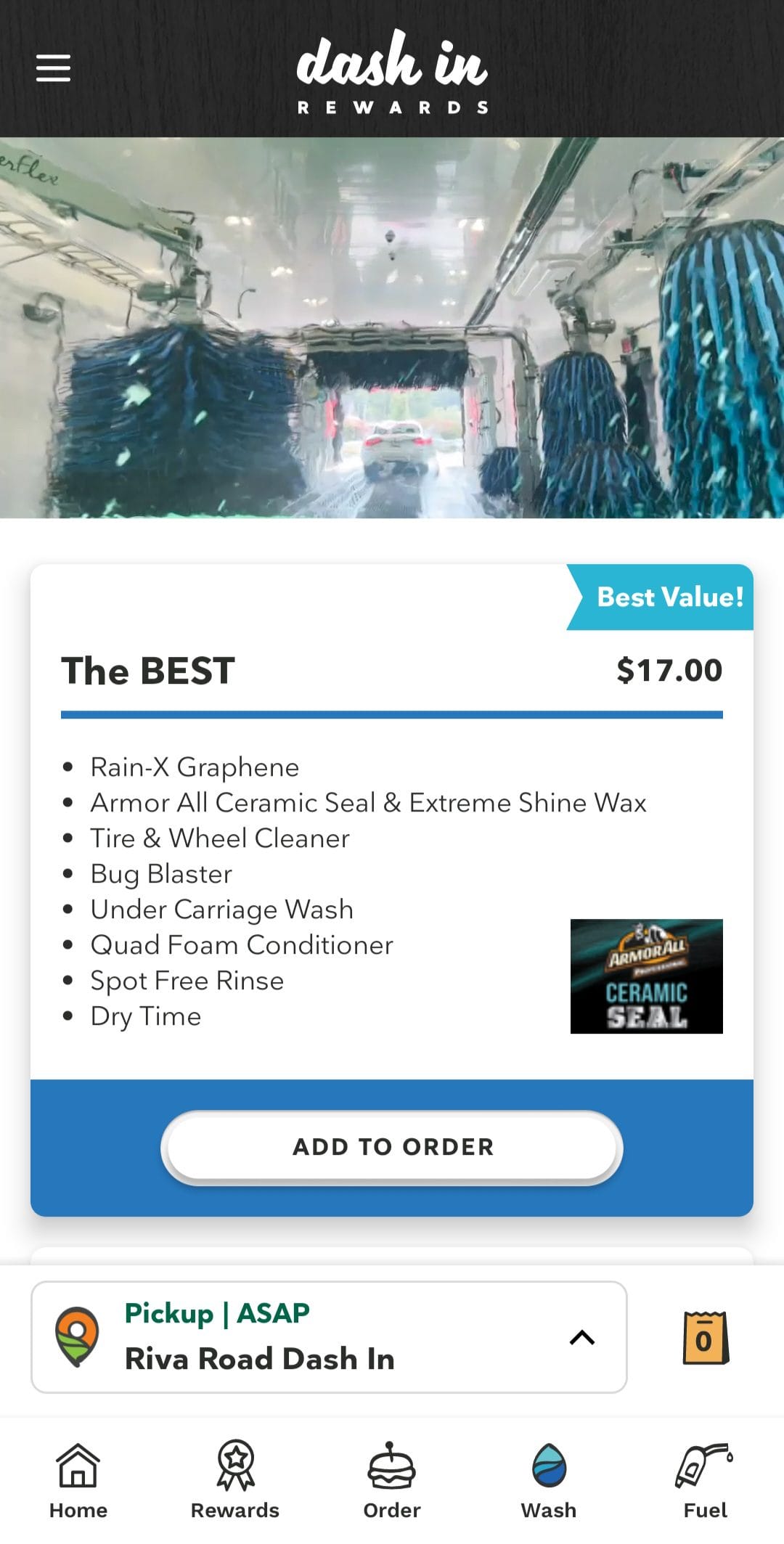 Dash In Rewards Try A Carwash