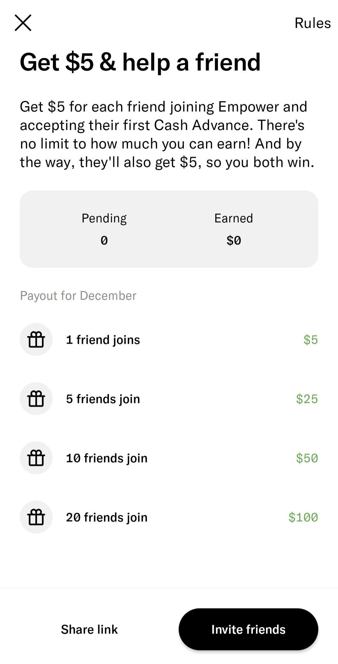 Empower Referral Code