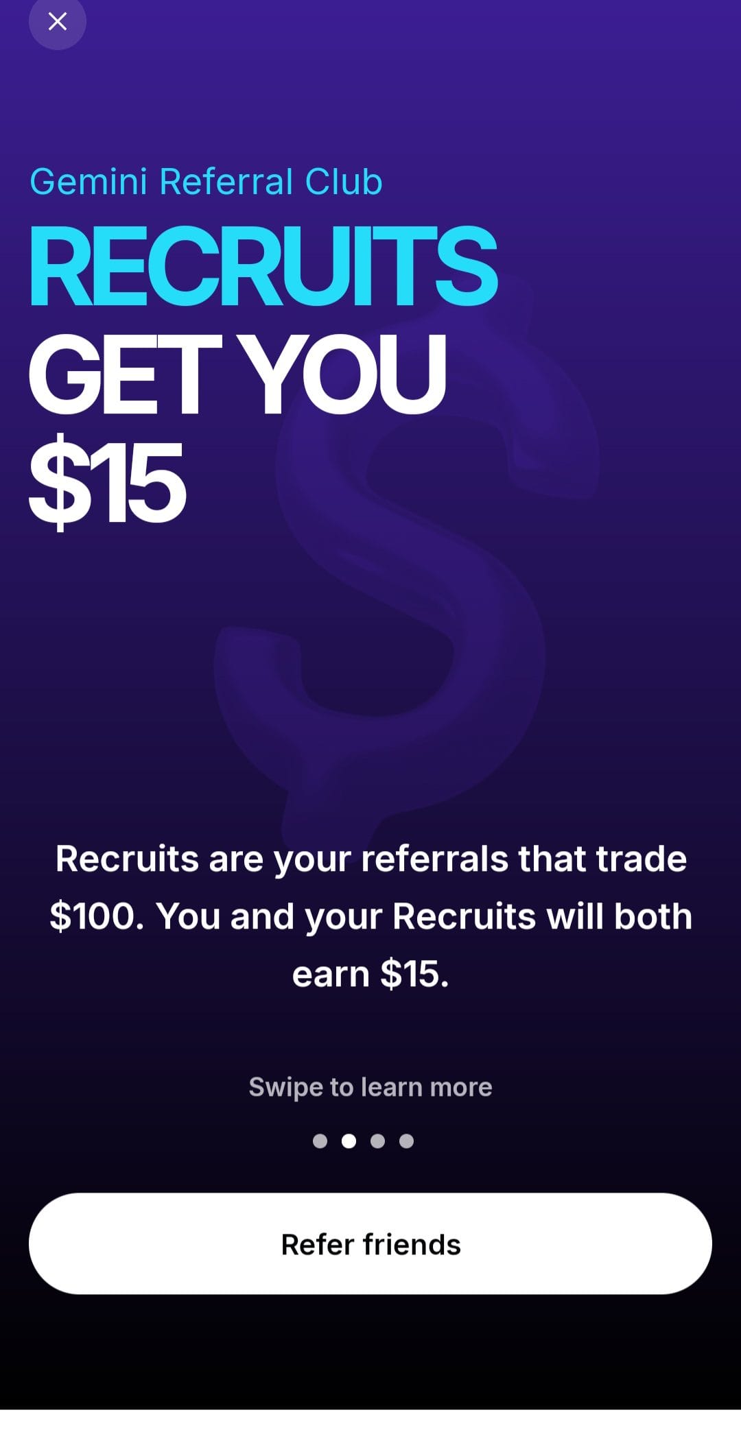 Gemini Refer A Friend