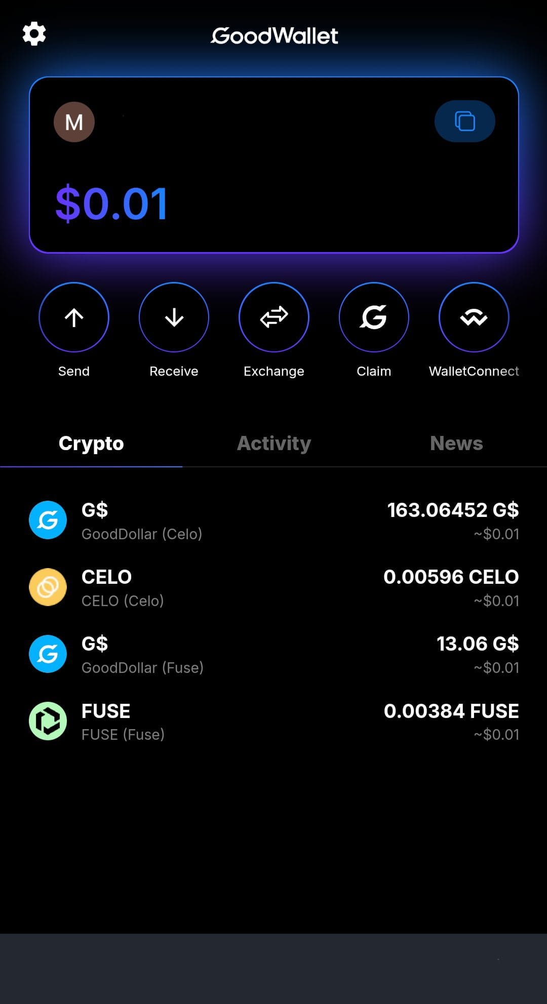 GoodDollar GoodWallet