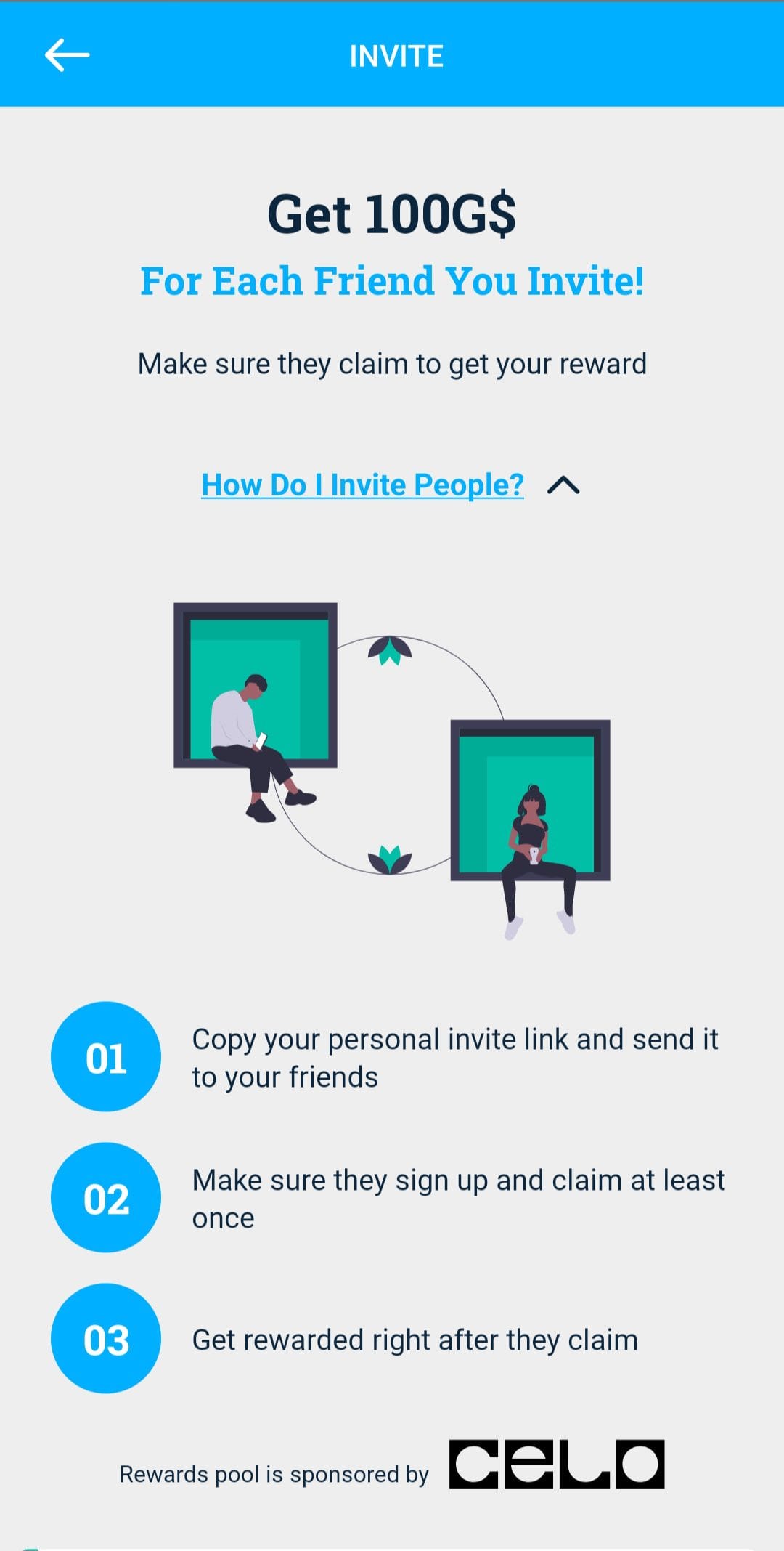 GoodDollar Invite Friends