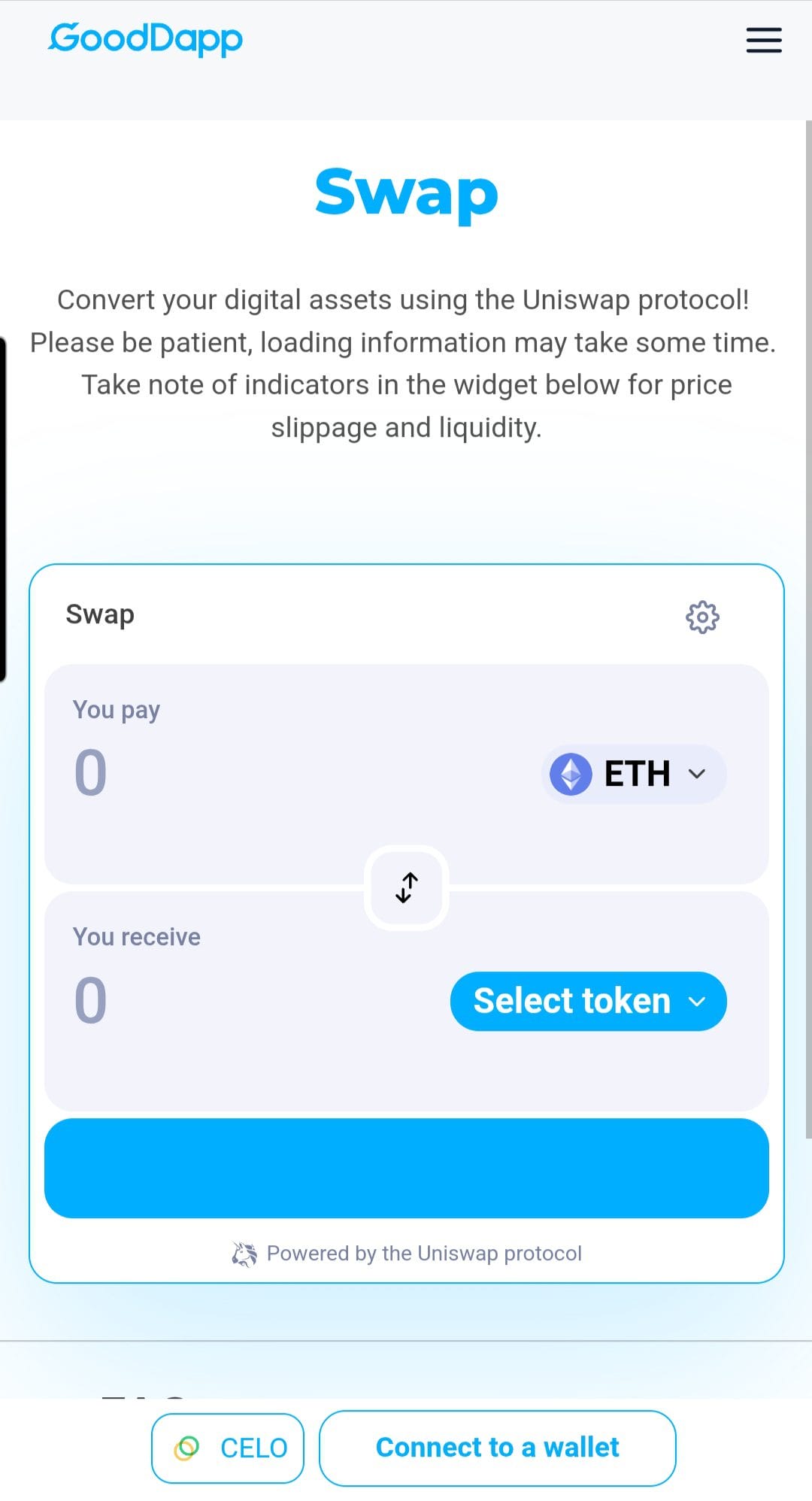 GoodDollar Swap Crypto