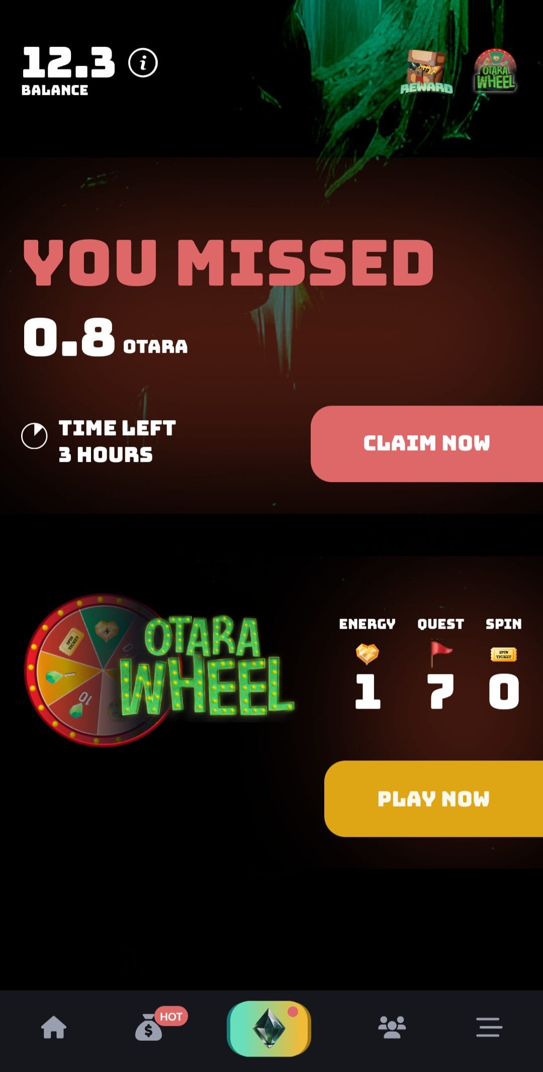 Imota Claim Otara Tokens