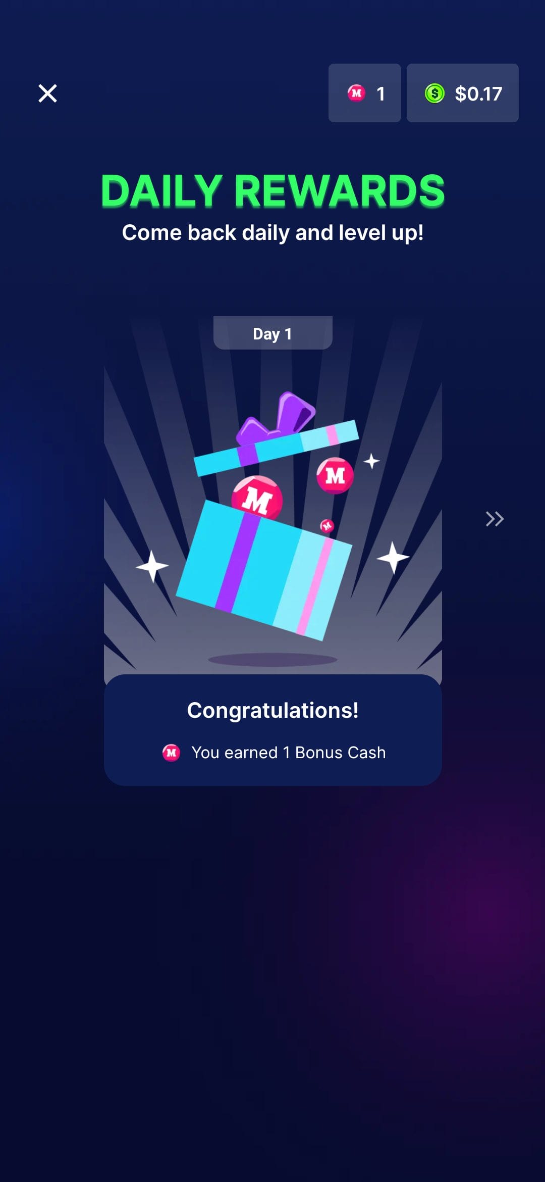 SpadesGin Duo Daily Rewards