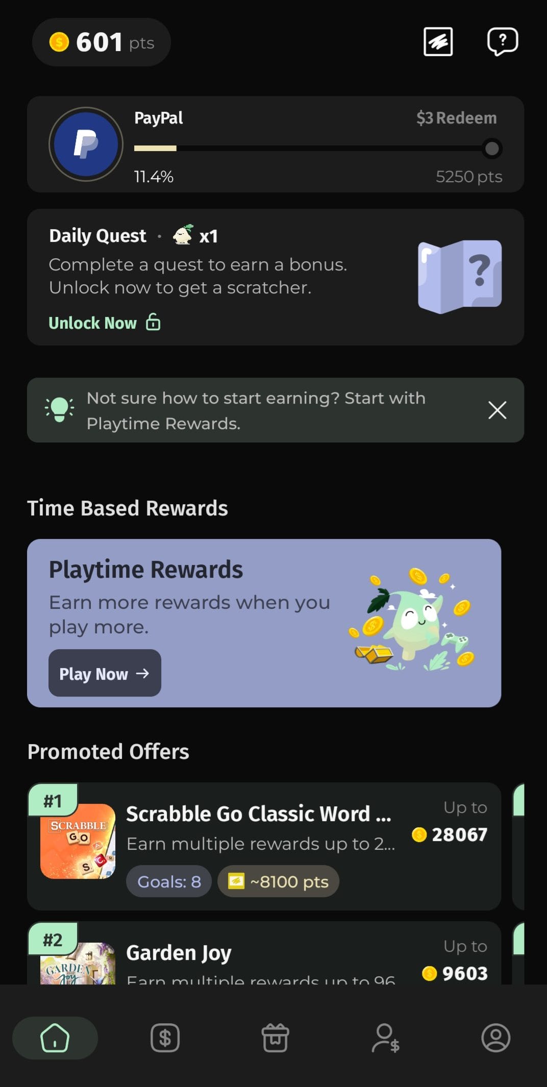 MintKarma Time Based Rewards