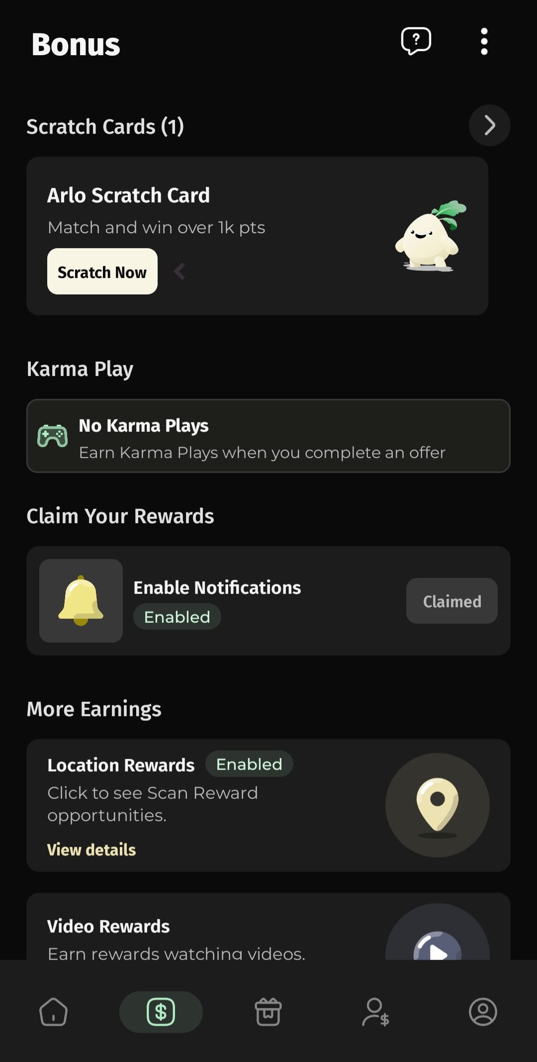 MintKarma Bonuses