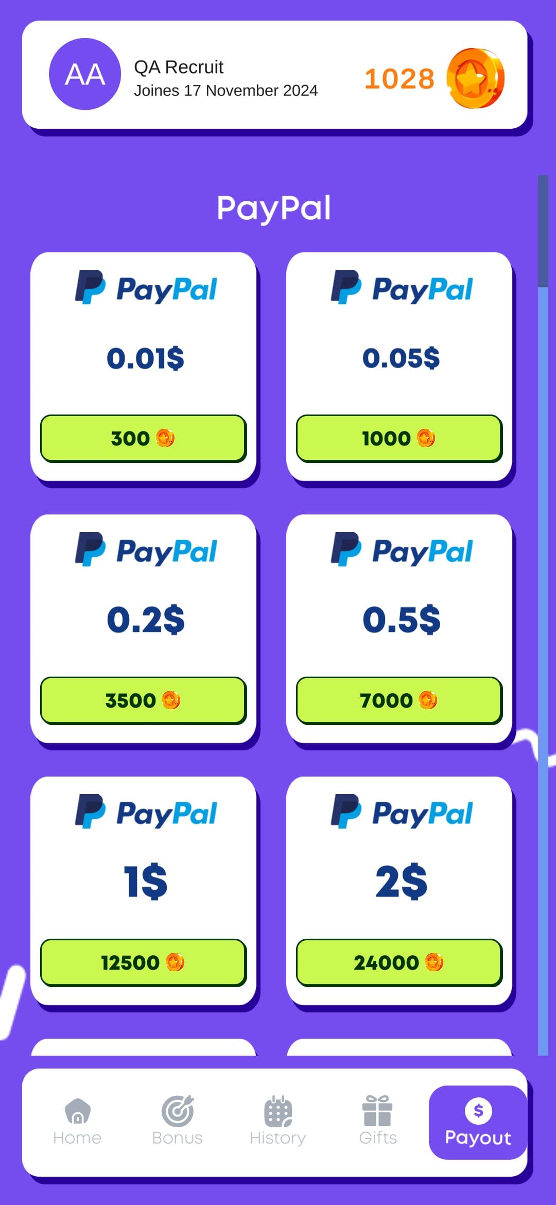 Money Plus Cashout Options