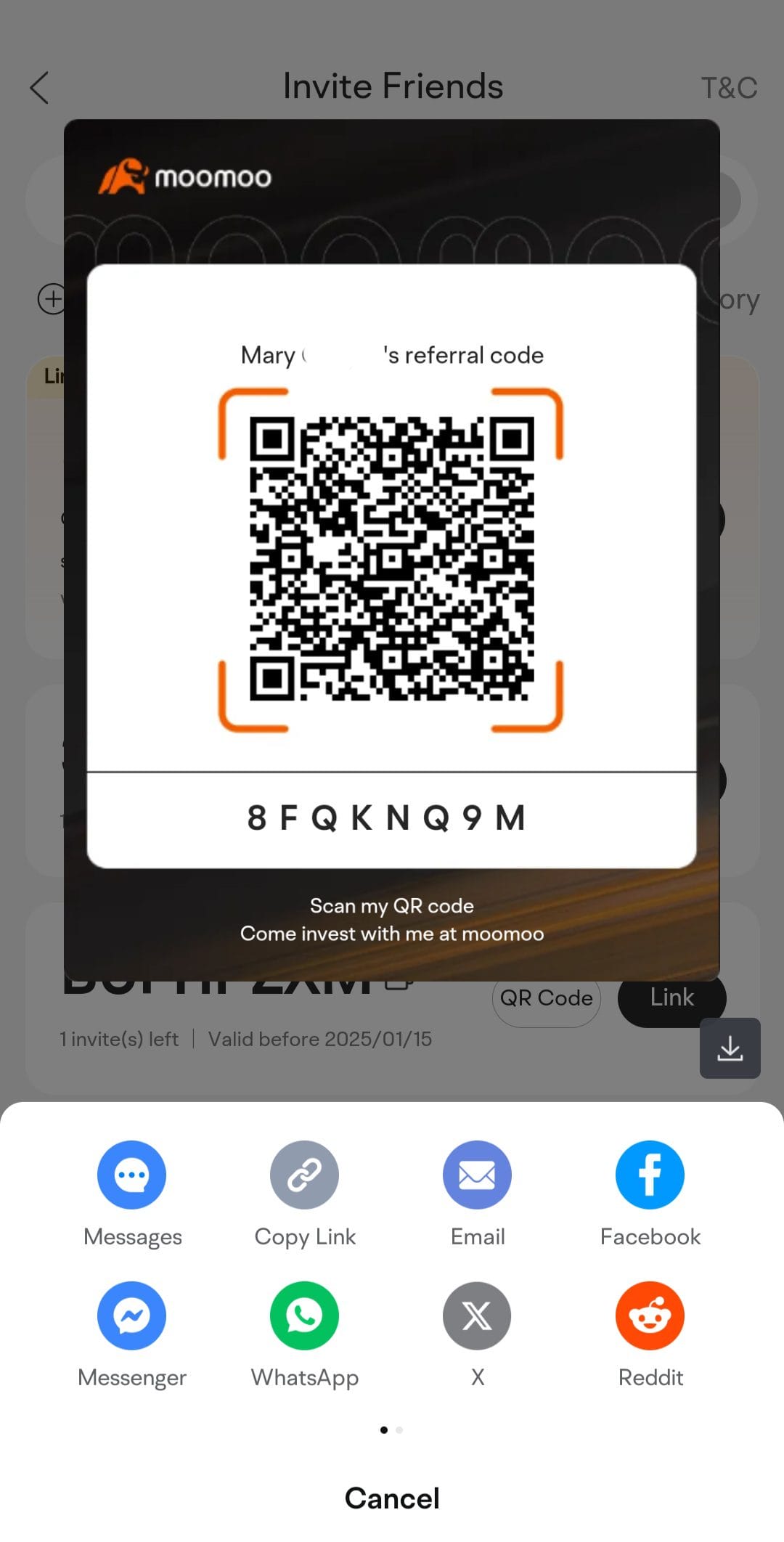 Moomoo Referral Code