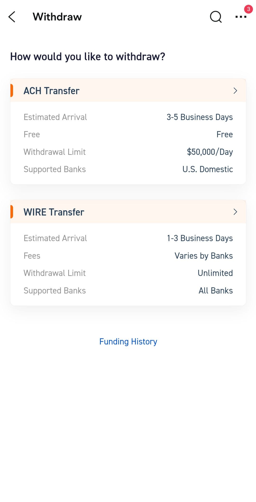 Moomoo Withdraw Methods