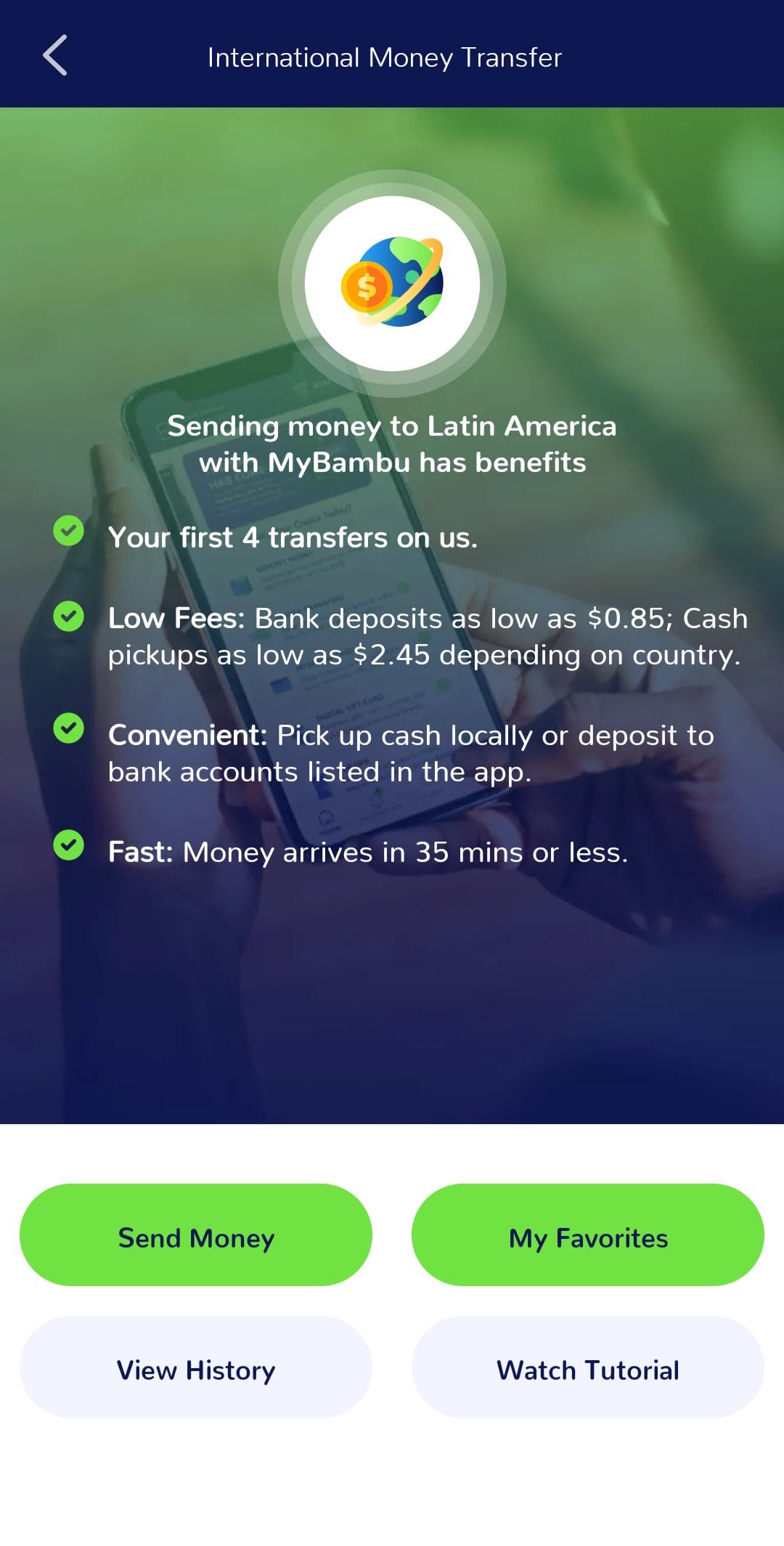MyBambu International Money Transfers