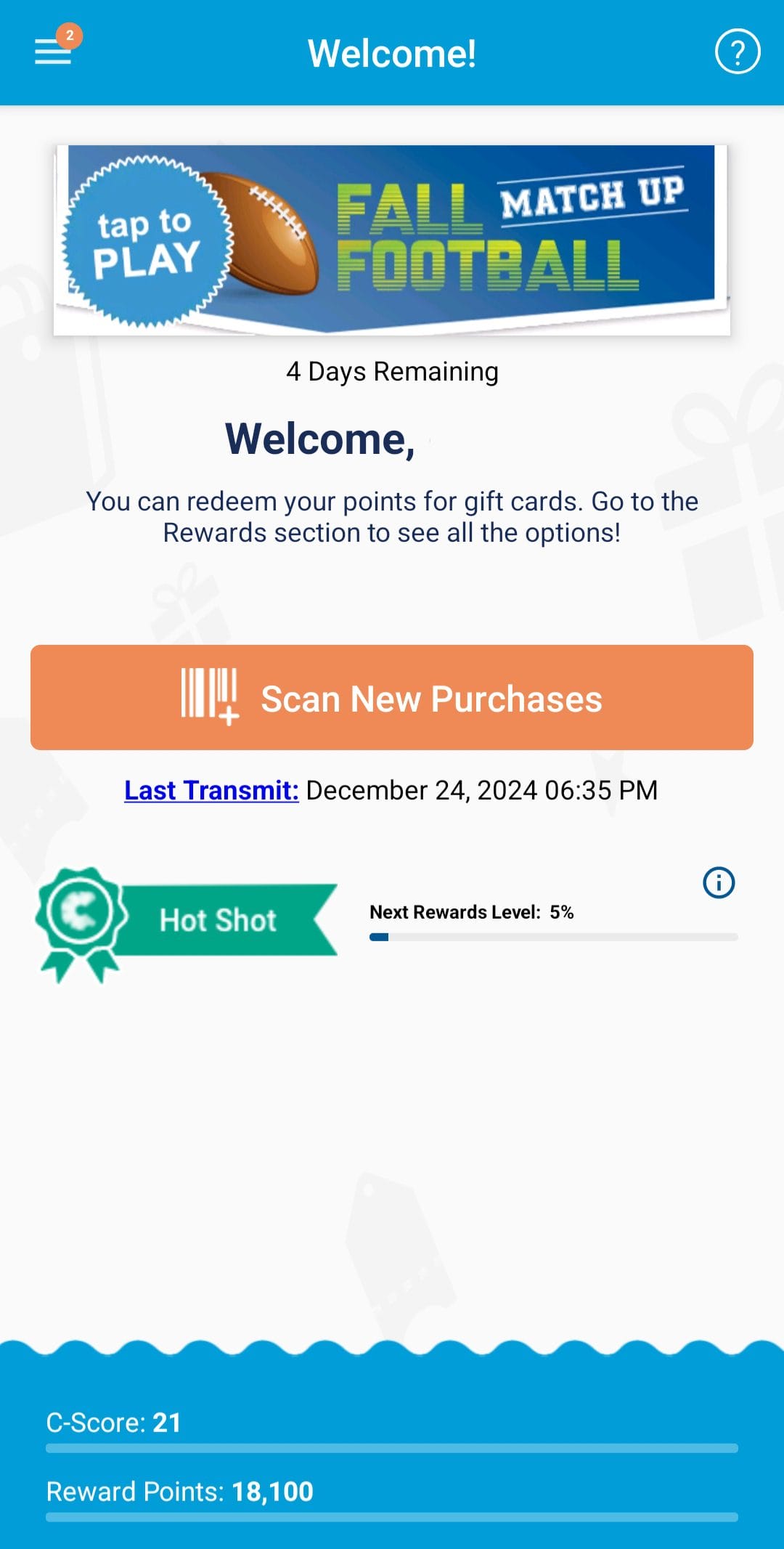 NCP Mobile Scan Purchases
