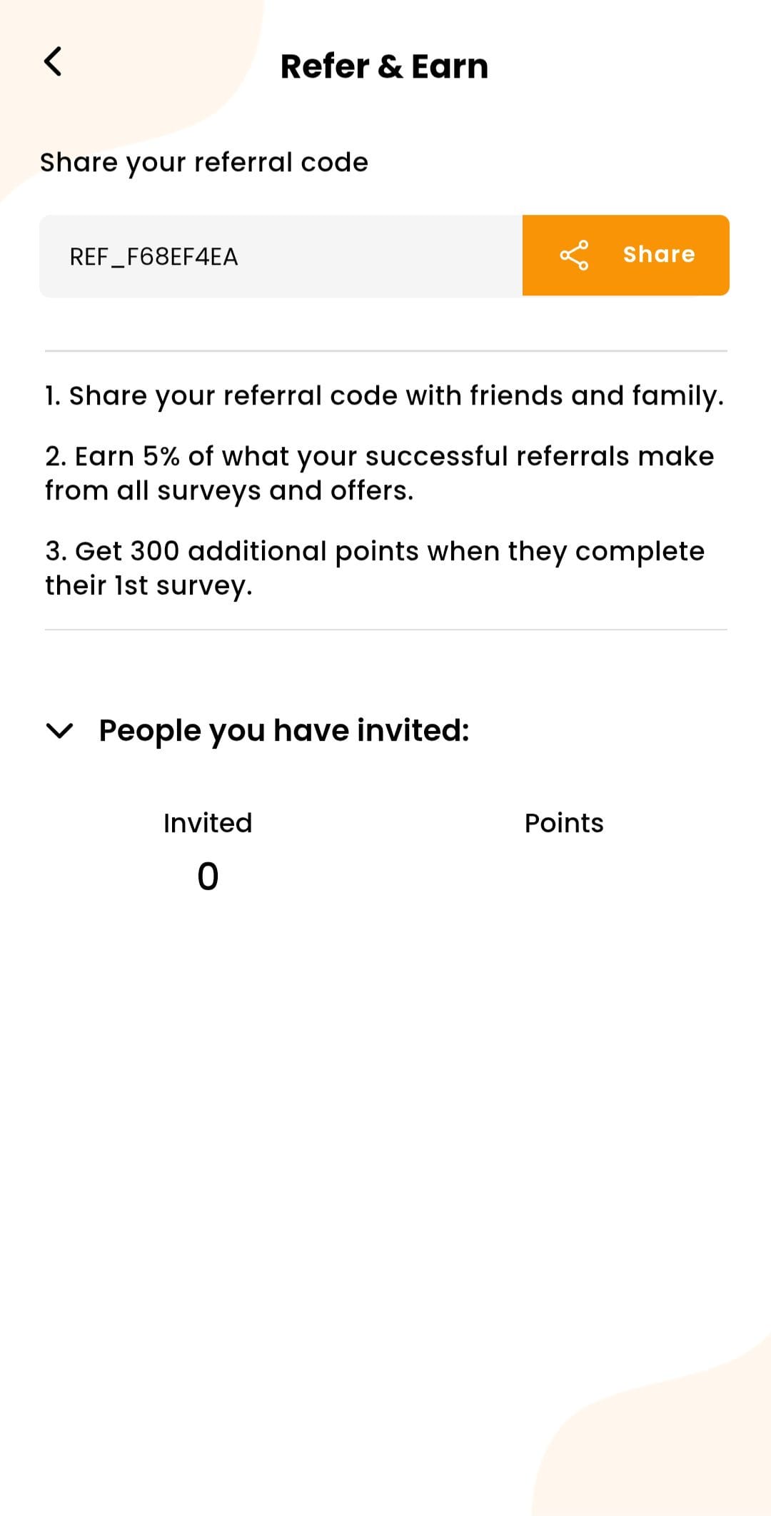 Opinionest Referral Code