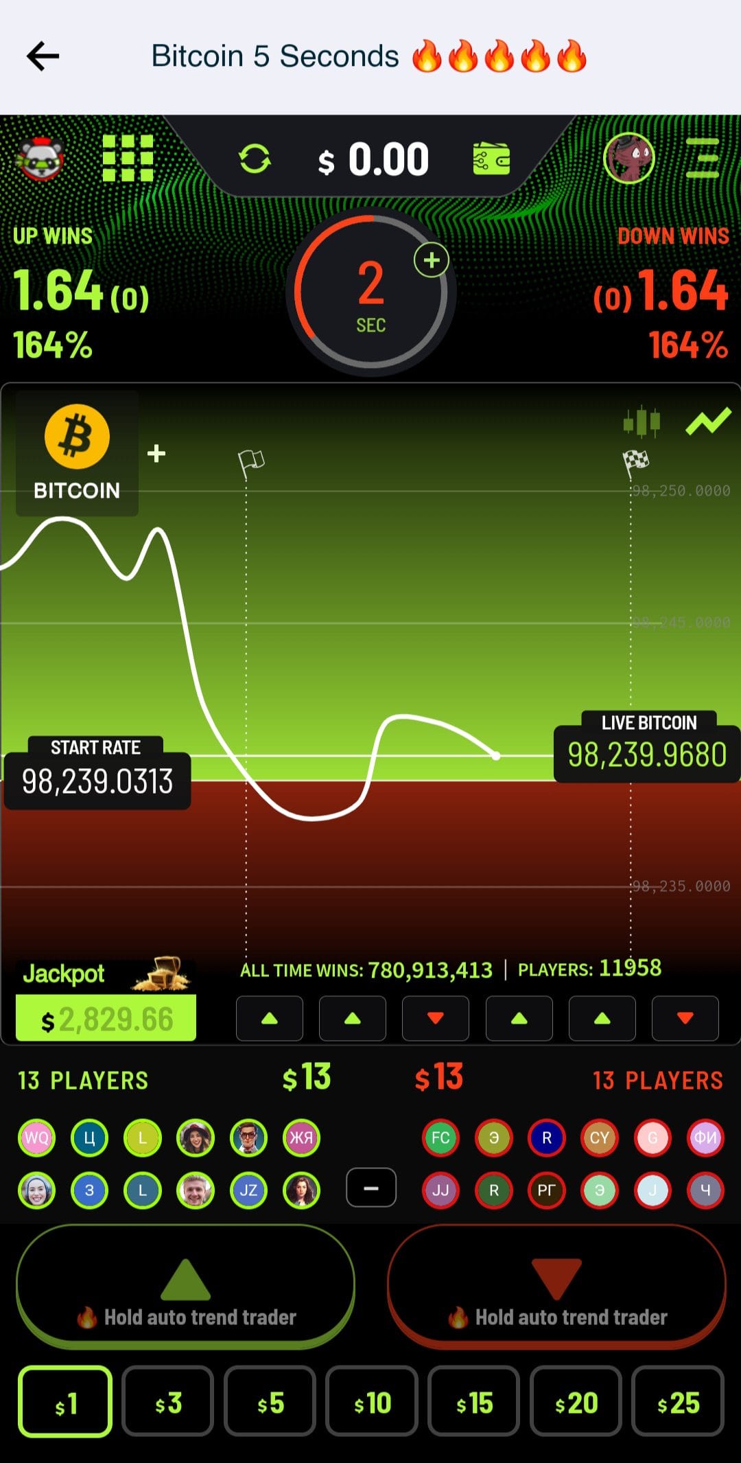 Playwall Bitcoin Games