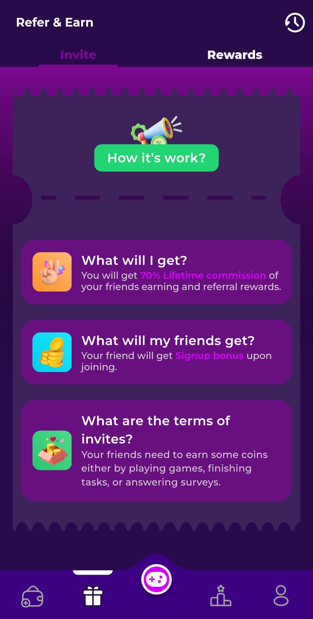 Tap & Earn Referral Code