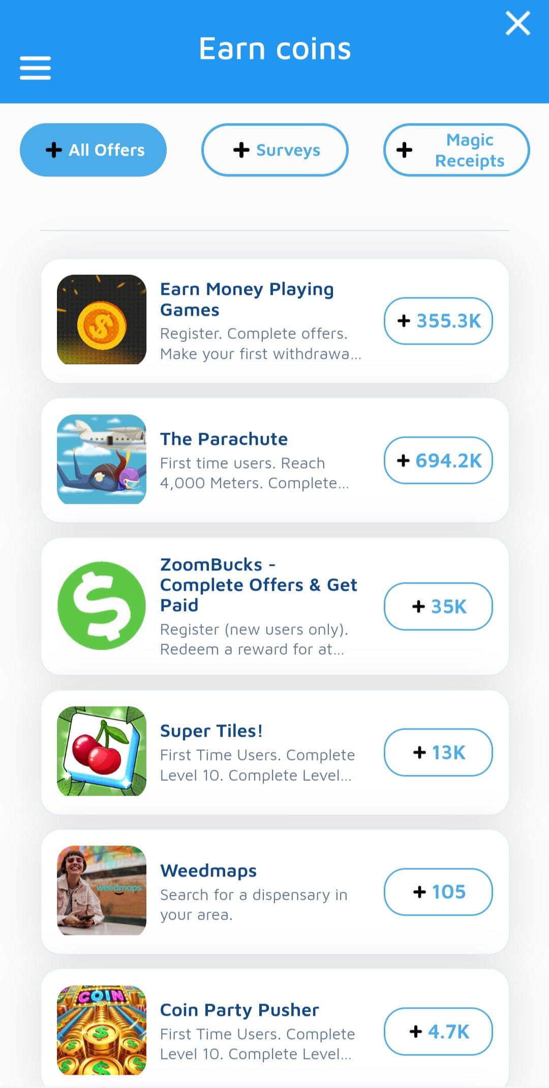 Tap & Earn Earn Coins
