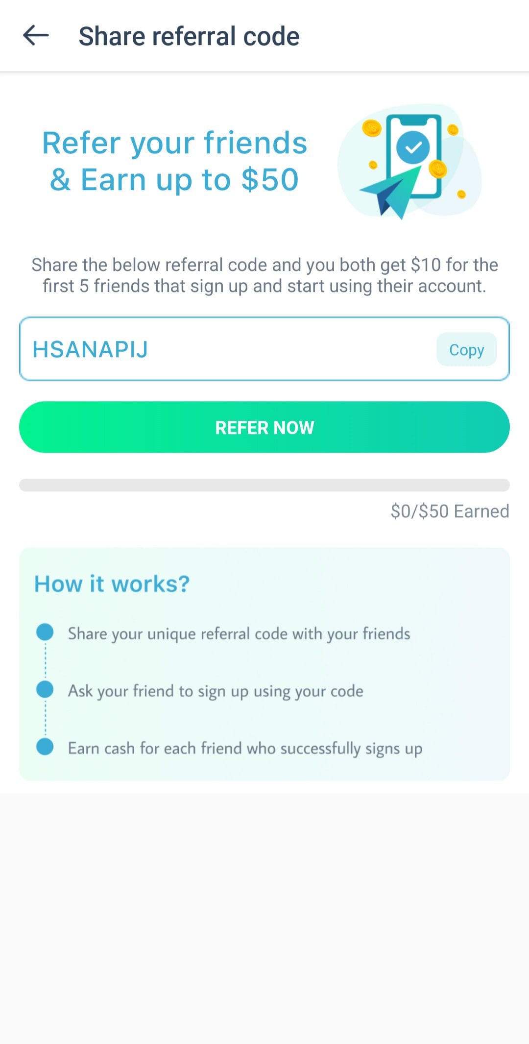 Vola Referral Code