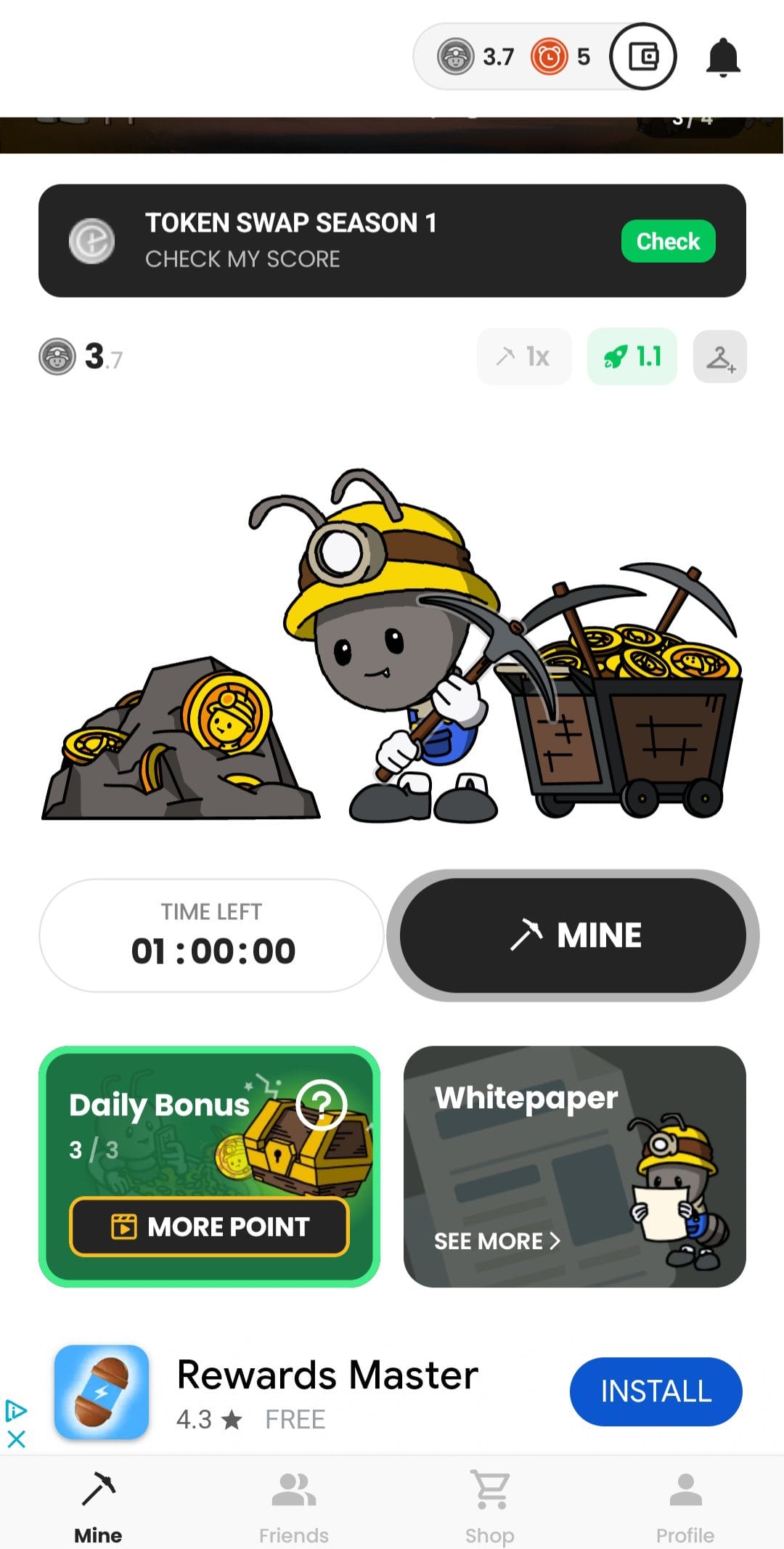 ANYTIME Crypto Mining