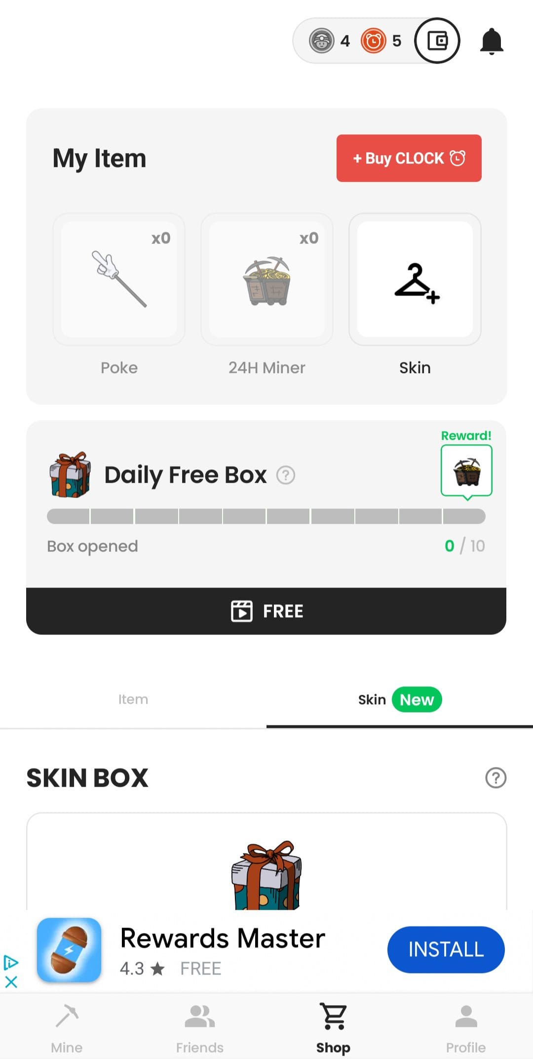 ANYTIME Daily Free Boxes