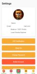 Foxes Coin Settings Menu