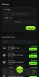 Minero Withdraw Crypto