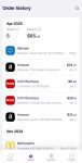 Flash.co Order History