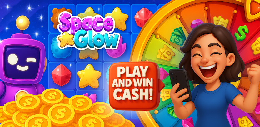 Space Glow Referral Program – Money Game