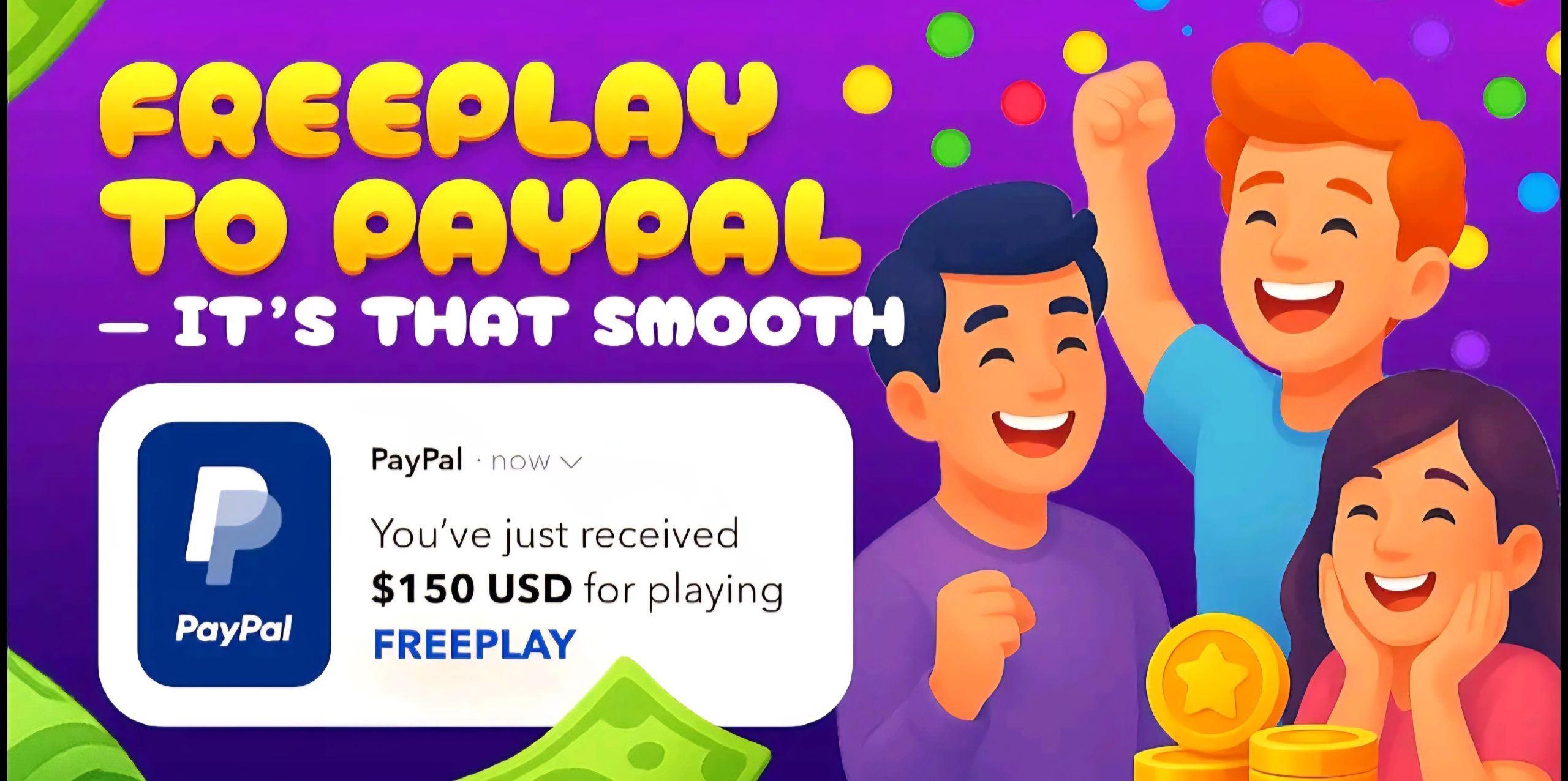 FreePlay Referral Program - Money for Gamers 1 FreePlay Referrals
