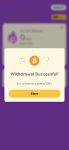 Bitcoin Mahjong Withdrawal Successful