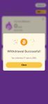 BitcoinSpinner Withdrawal Successful