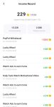 Reel Rush Daily Earning Record