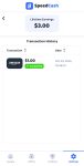 SpeedCash Earning History