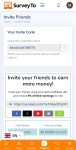 SurveyTo Rreferral Code
