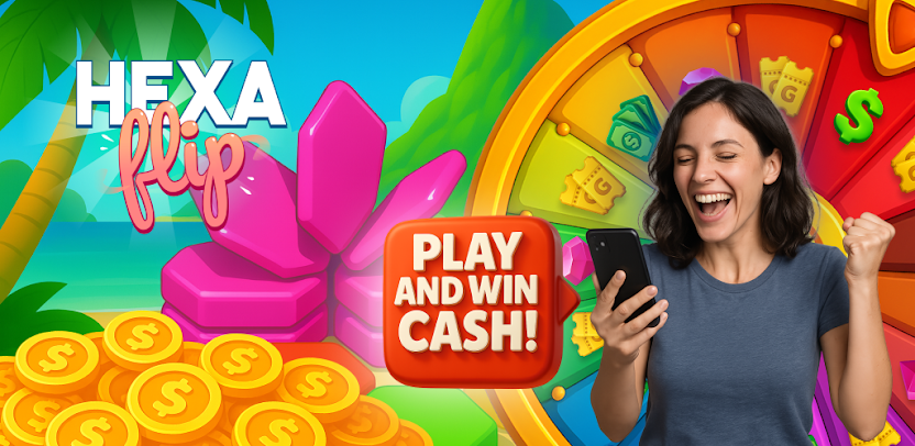 Hexa Flip Referral Program – Sorting Money Game