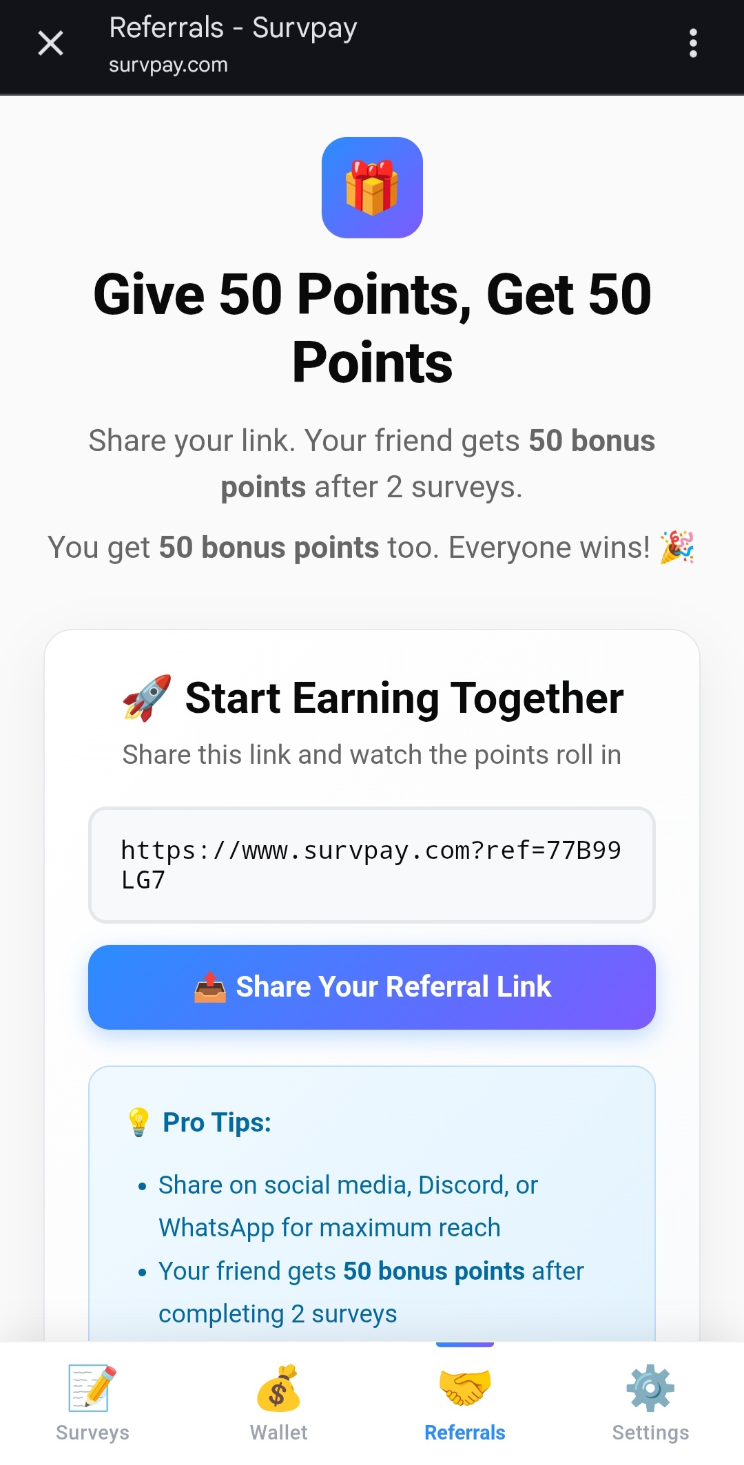 Survpay Referral Program - Earn Money Taking Surveys Online 8 Survpay-6-a8f12c3931abe5c32ca8c5a490ca2b7a.jpg