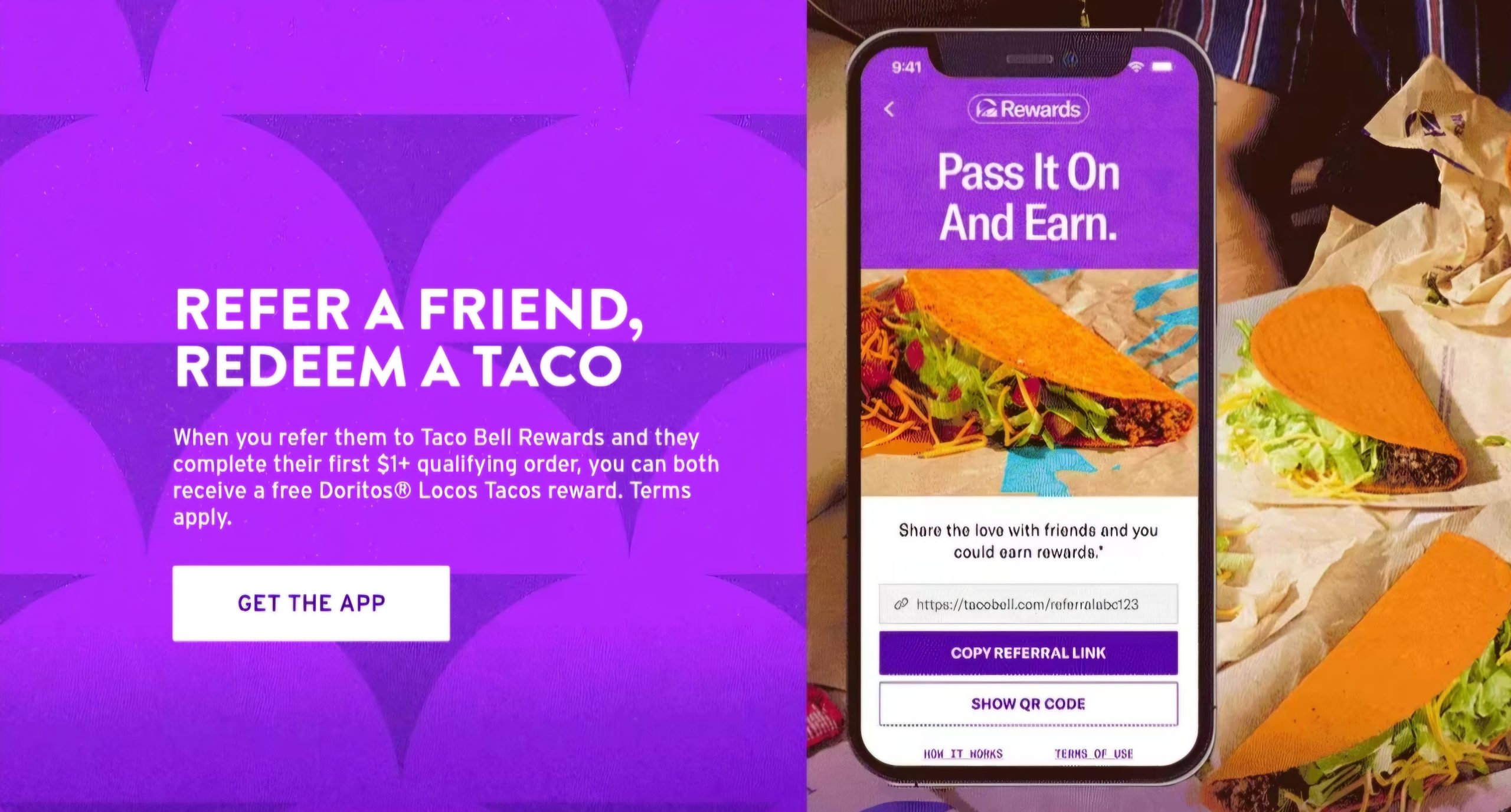 Taco Bell Loyalty Referral Program