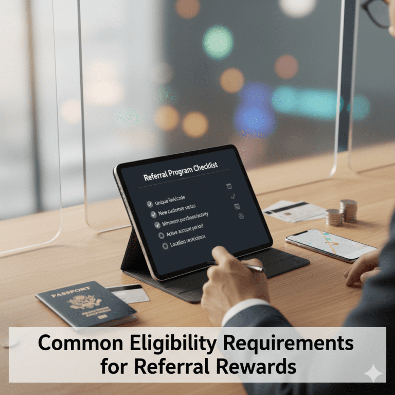 Common Eligibility Requirements for Referral Rewards
