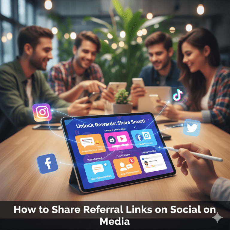 How to Share Referral Links on Social Media