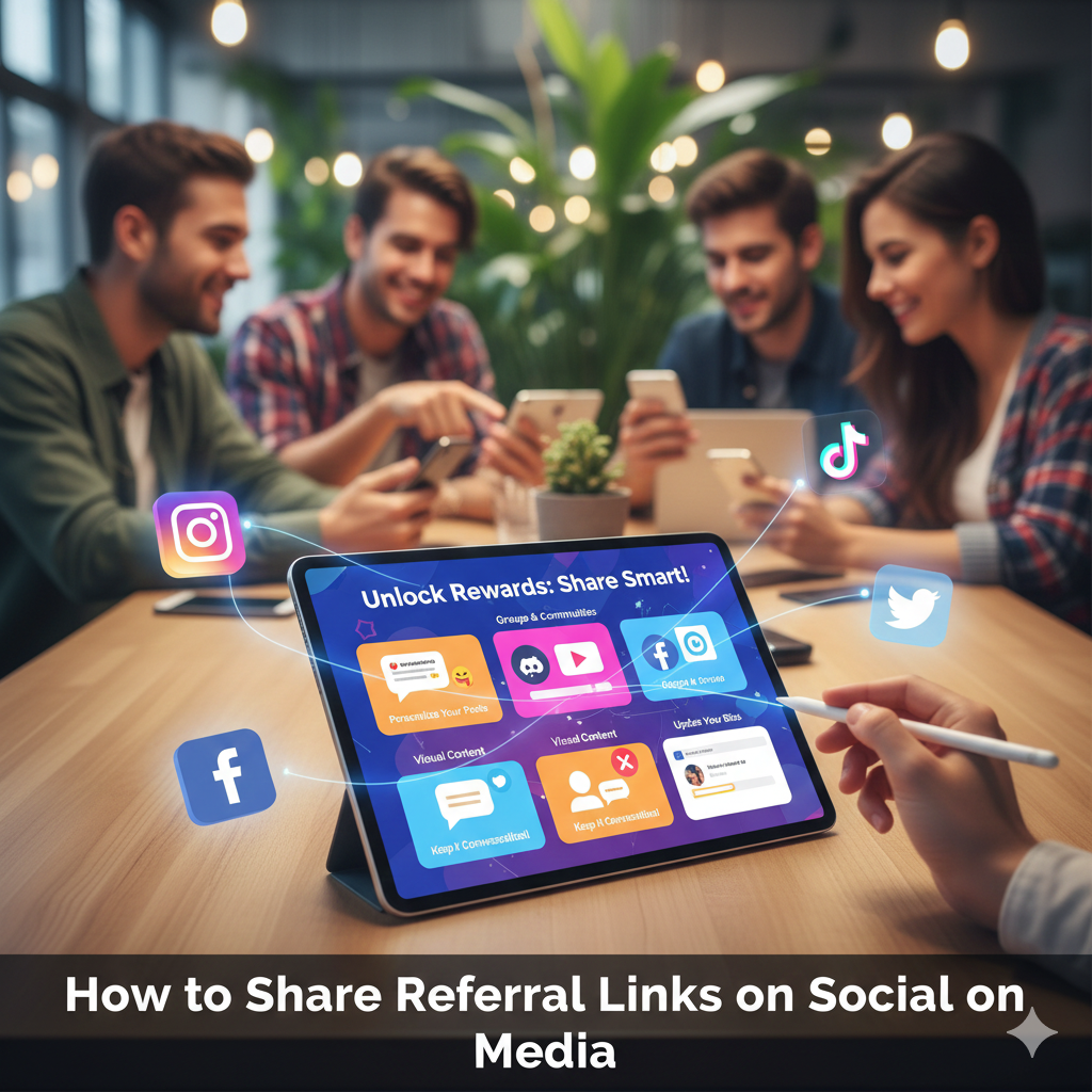 How to Share Referral Links on Social Media