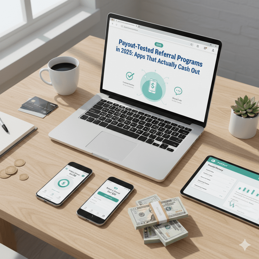 Payout-Tested Referral Programs in 2025: Apps That Actually Cash Out