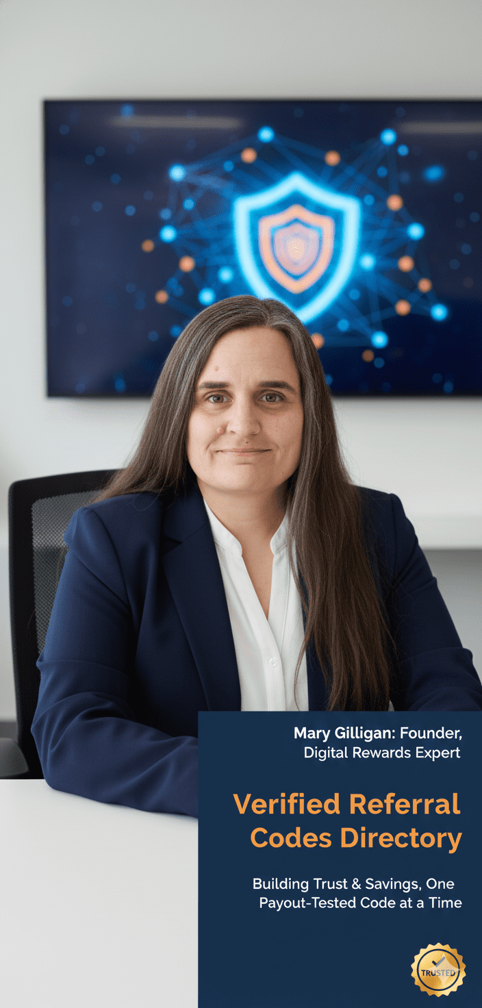 Mary Gilligan - Founder of Promo-Trader Verified Referral Codes Directory