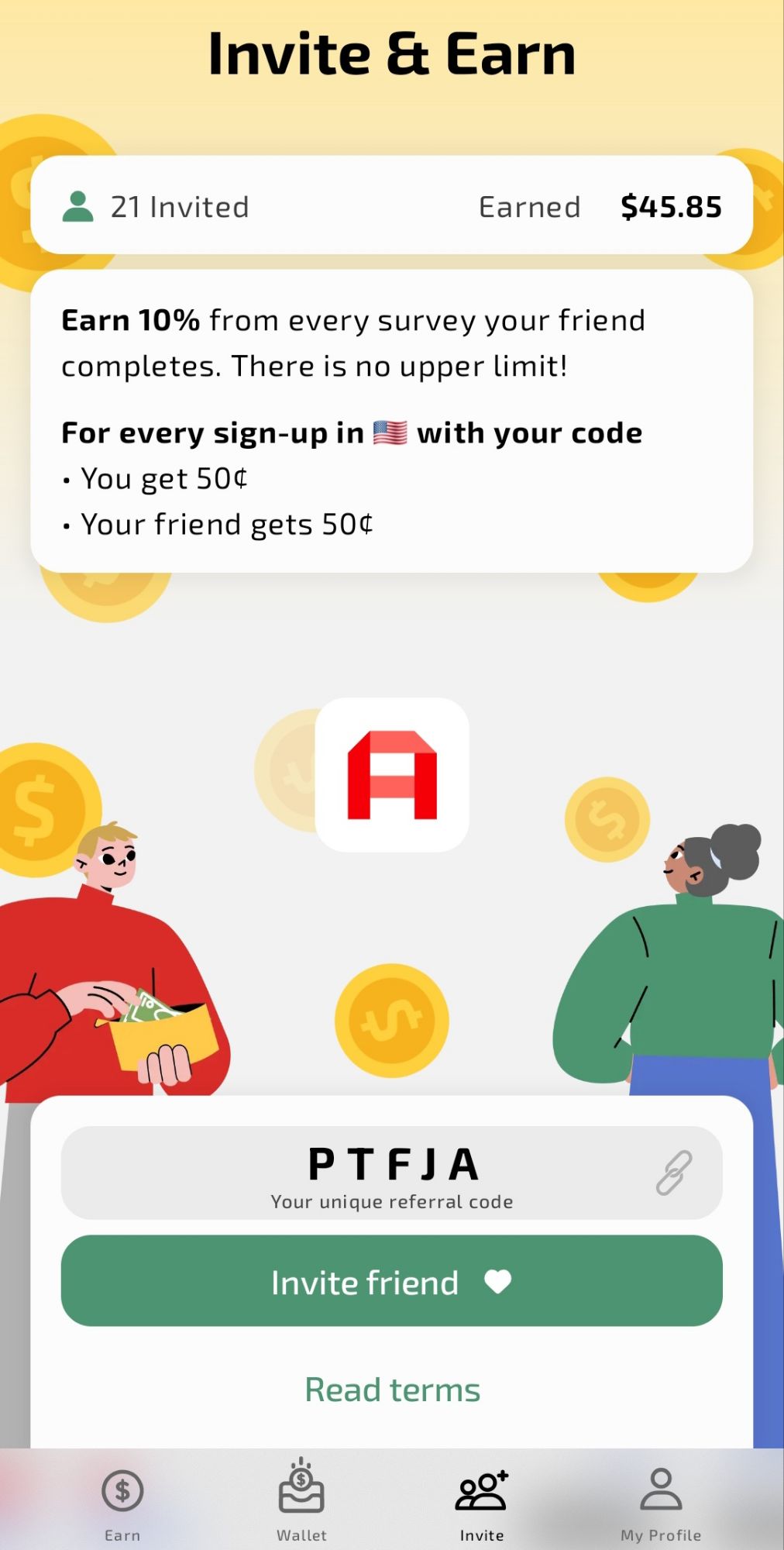 AttaPoll Referral Code Screen 6