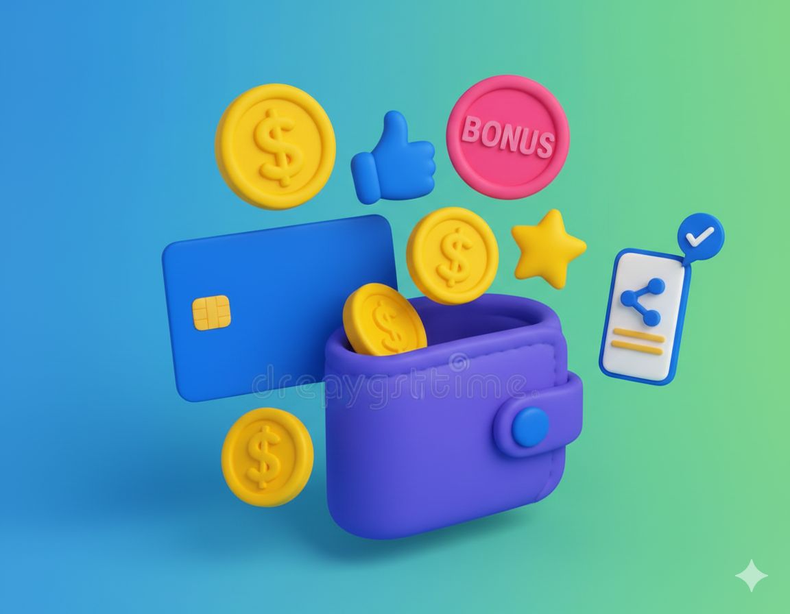 Promo-Trader: Verified Referral Codes & Signup Bonuses 1 Dashboard showing verified referral bonuses and digital rewards